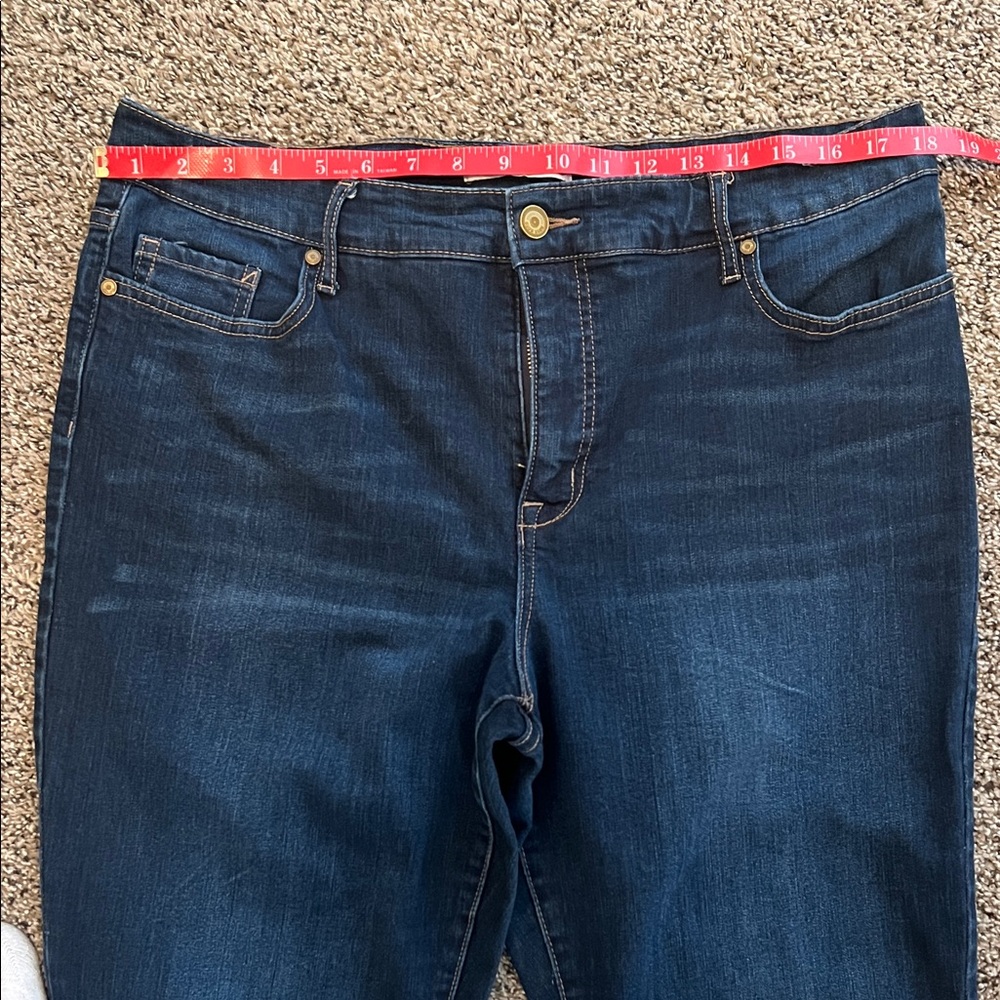 CODE Bleu Classic Dark Blue Indigo Denim Women's Jeans